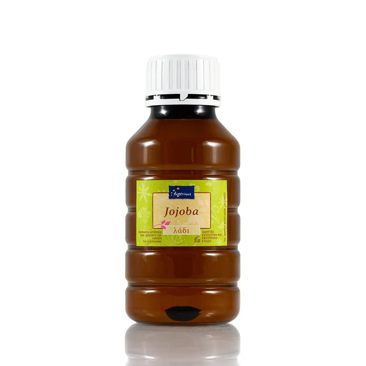 Απλό Μπουκάλι με λάδι jojoba απο το εργαστήριο αρωματοθεραπείας του Φαρμακείου Avgerinos Pharmacy