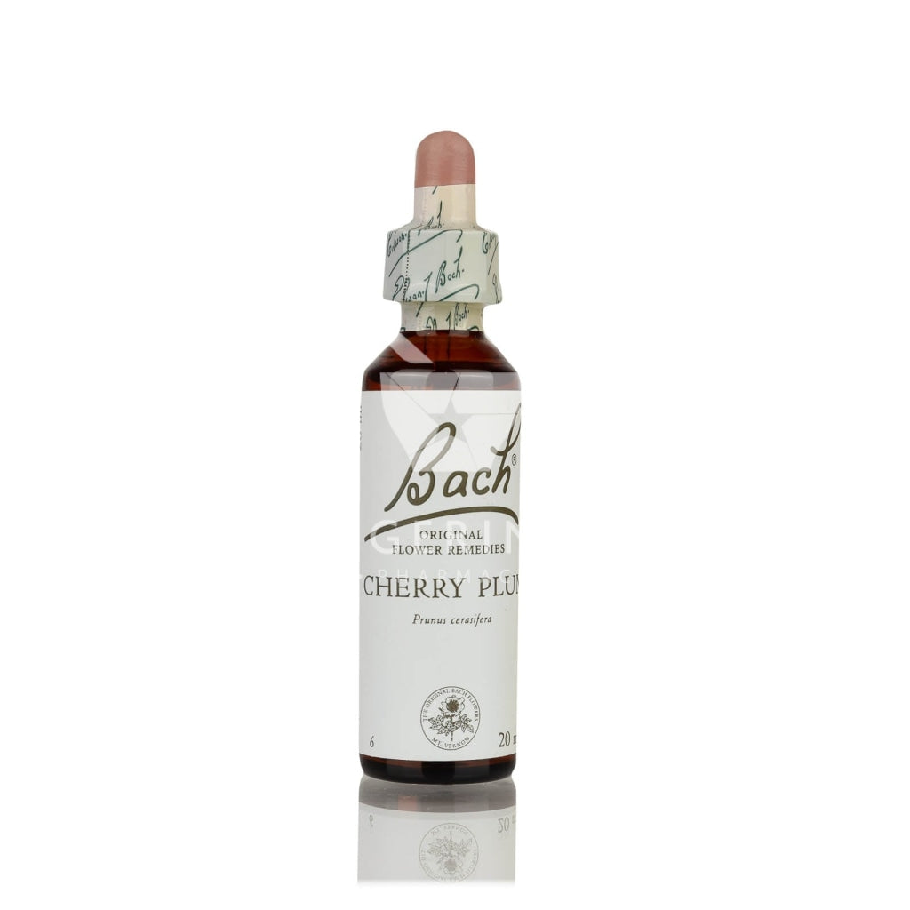 Ανθοΐαμα Bach CHERRY PLUM, για υστερία και φόβο ότι θα χάσουμε τον έλεγχο, σε σταγόνες απο το Φαρμακείο Avgerinos