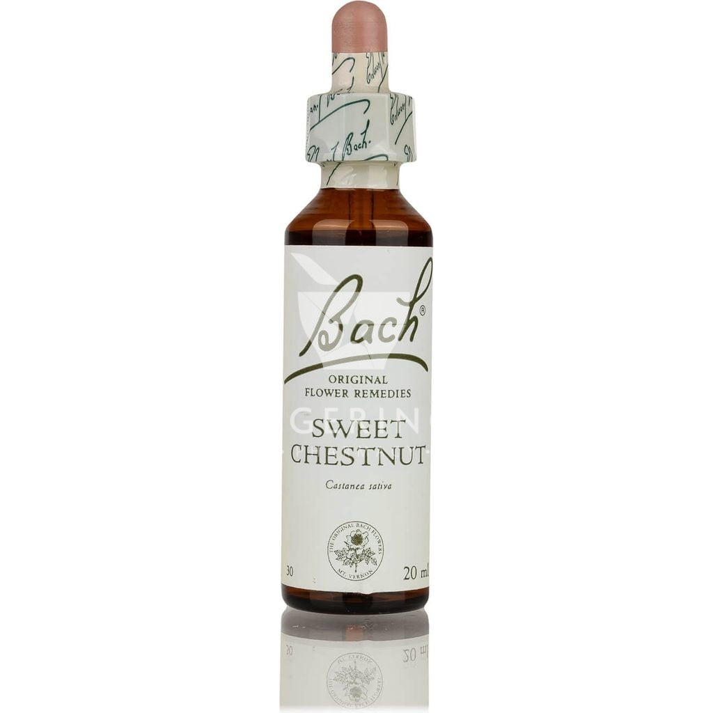 Ανθοΐαμα Γεμμοθεραπείας Bach Sweet Chestnut, για βαθιά απόγνωση και απελπισία, συμπληρωμα διατροφής σε σταγόνες απο το Φαρμακείο Avgerinos