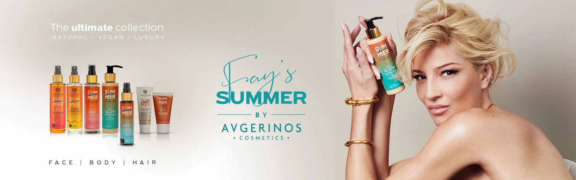 Summer Addict Cosmetic collection με την Φαίη Σκορδά