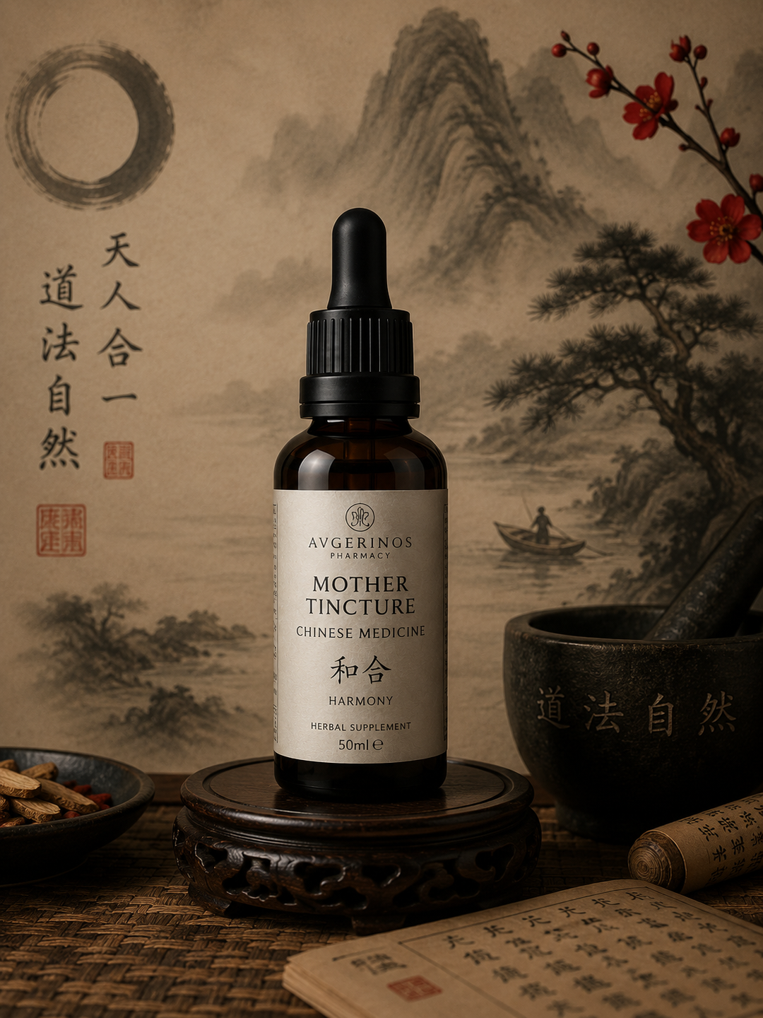 Muttertinktur Angelica Sinensis / Αγγελική / Angelique mit Tropfer