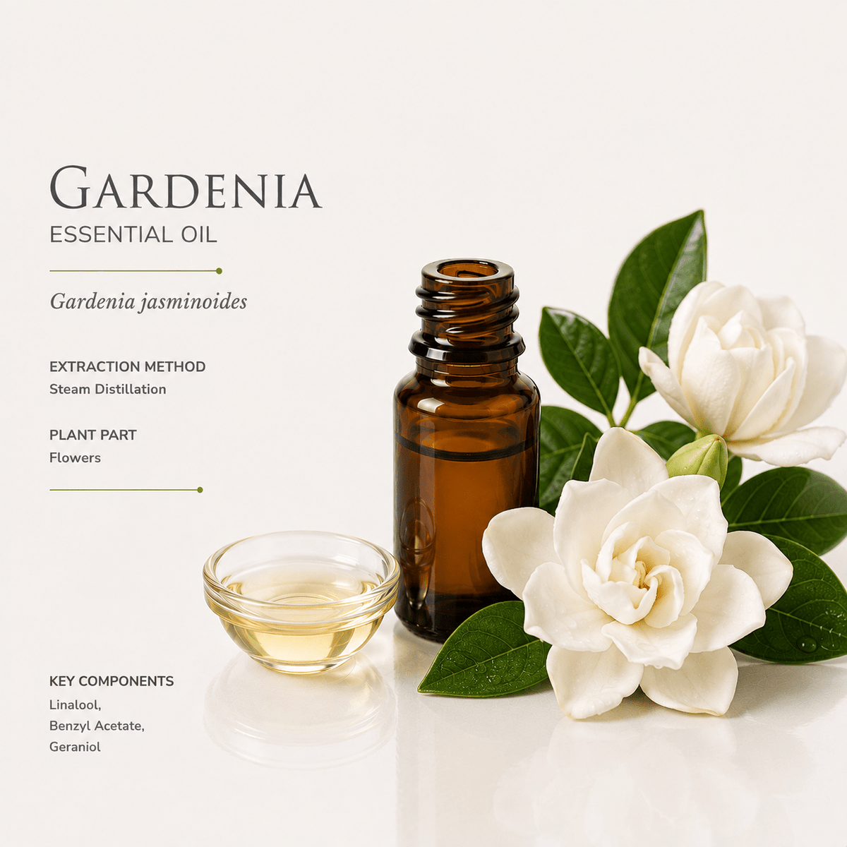 Αιθέριο έλαιο Γαρδένια (Gardenia), φαρμακευτικής & καλλυντικής χρήσης - Avgerinos Pharmacy