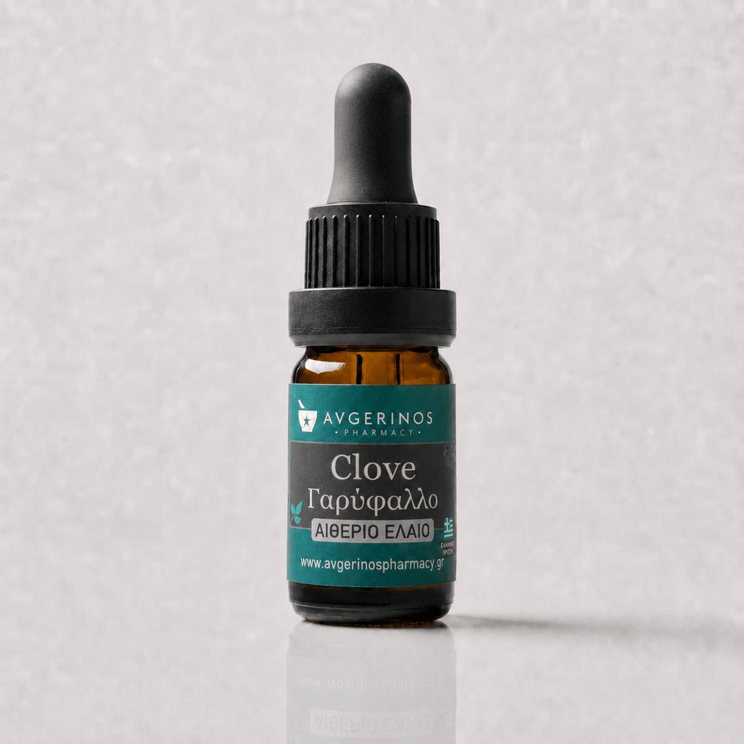 Αιθέριο έλαιο Γαρύφαλλο (Clove), φαρμακευτικής &amp; καλλυντικής χρήσης - Avgerinos Pharmacy