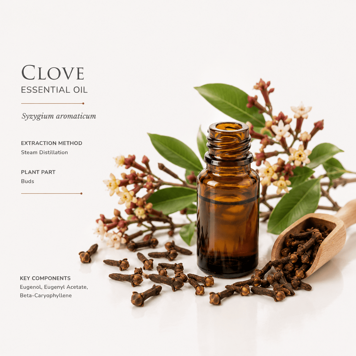 Αιθέριο έλαιο Γαρύφαλλο (Clove), φαρμακευτικής & καλλυντικής χρήσης - Avgerinos Pharmacy