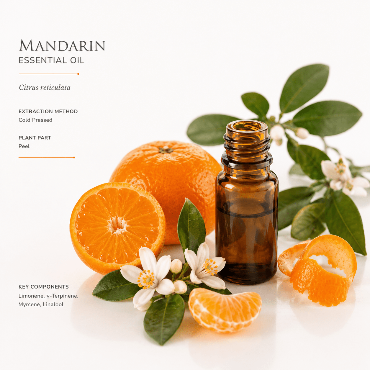 Αιθέριο έλαιο Μανταρίνι (Mandarin), φαρμακευτικής & καλλυντικής χρήσης - Avgerinos Pharmacy