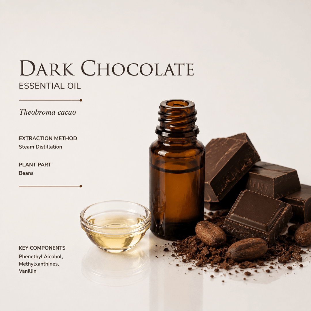 Αιθέριο έλαιο Μαύρη Σοκολάτα (Dark Chocolate), για αρωματοθεραπεία και ζαχαροπλαστική και καλλυντική χρήση - Avgerinos Pharmacy