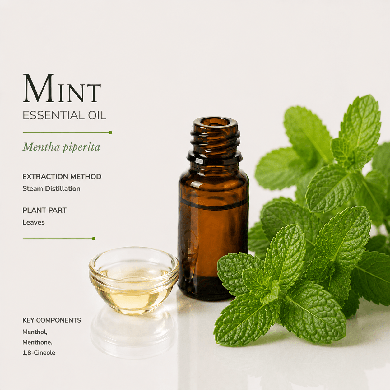 Αιθέριο έλαιο Μέντα (Mint), φαρμακευτικής & καλλυντικής χρήσης - Avgerinos Pharmacy