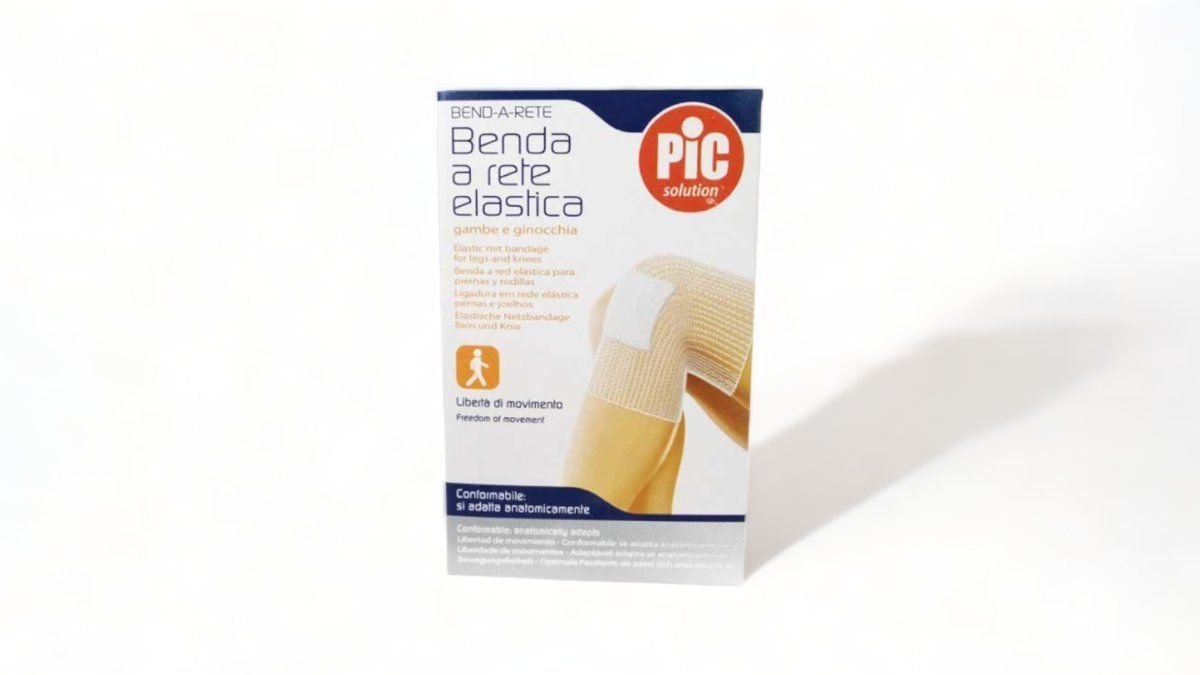 Ελαστικός Δικτυωτός Επίδεσμος για Γόνατο & Κνήμη, 1 τεμαχιο, PIC - Avgerinos Pharmacy