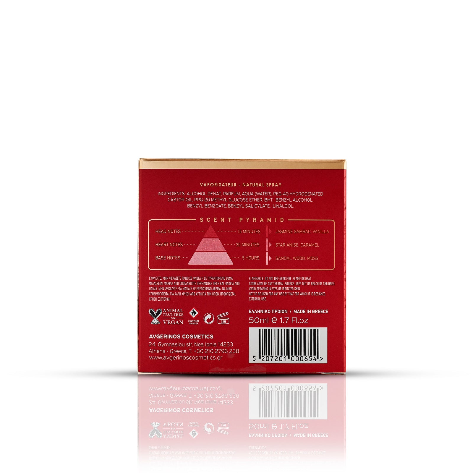 Hammam Eau De Parfum 50ml - Avgerinos Pharmacy