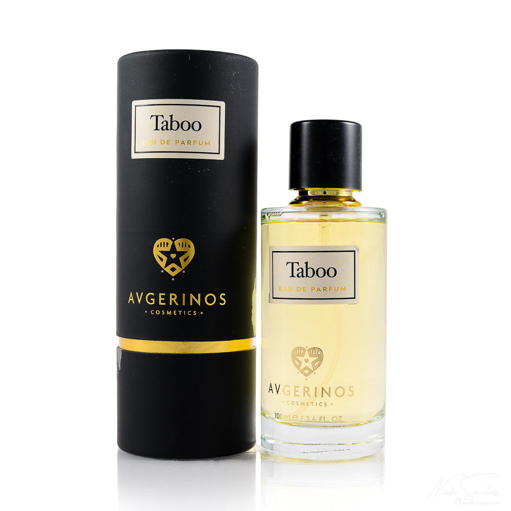 Καλλυντικό αρωμα Eau de Parfum Taboo collection της Avgerinos Cosmetics