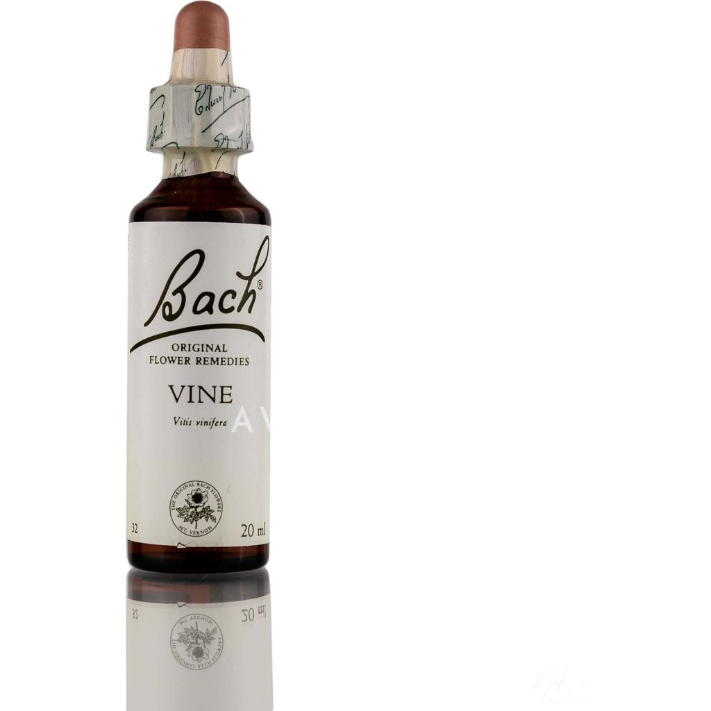 Ανθοΐαμα Γεμμοθεραπείας Bach VINE, για αυταρχικότητα, απροσαρμοστικότητα,  συμπληρωμα διατροφής σε σταγόνες απο το Φαρμακείο Avgerinos